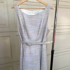 Trina Turk Multicolor Tweed Dress